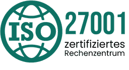 ISO 27001 zertifiziert