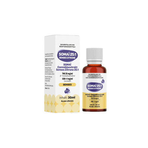 Somai Cannabisextrakt Senses Zitrone 25/1