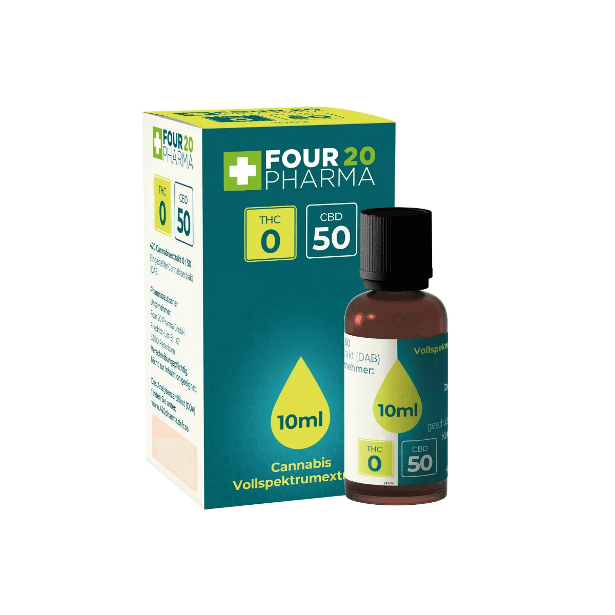 420 Cannabisextrakt THC 0 / CBD 50