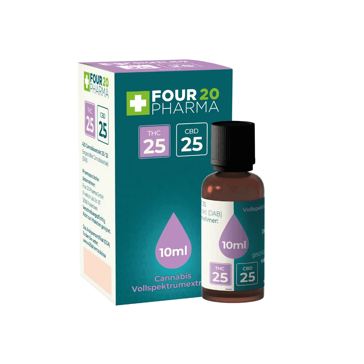 420 Cannabisextrakt THC 25 / CBD 25