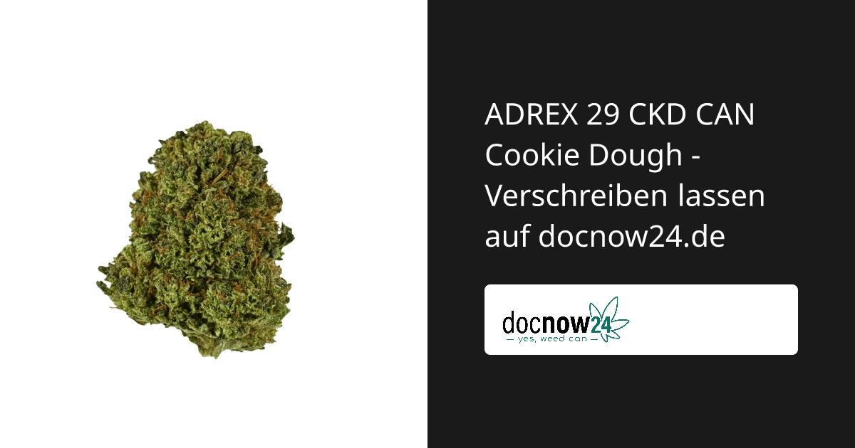 Cookie Dough – ADREX 29 CKD CAN ab 5,27 € | DocNow24 Shop