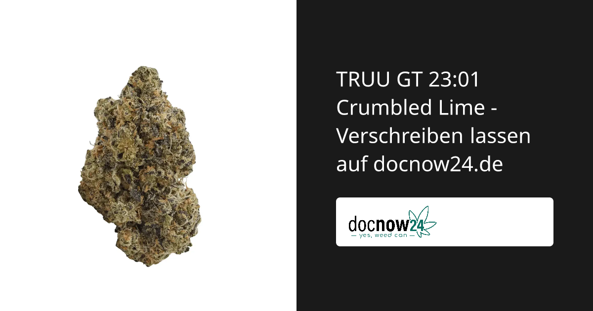 Crumbled Lime – TRUU GT 23:01 ab 4,28 € | DocNow24 Shop